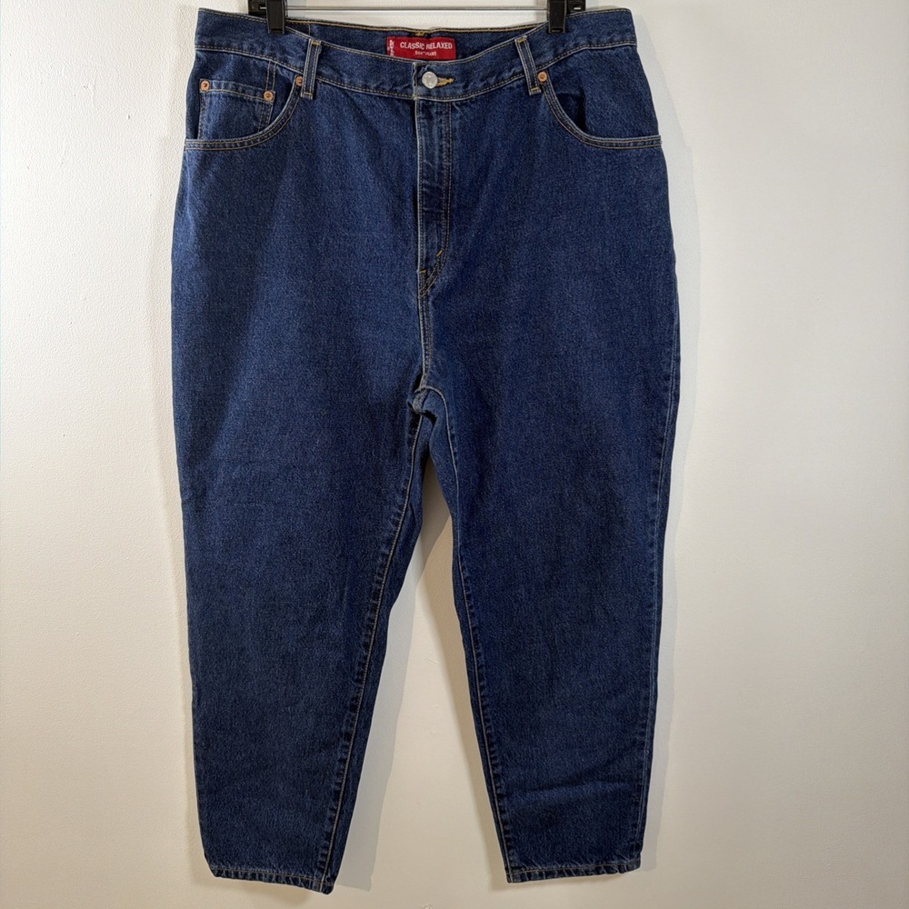 Levi's 550 Relaxed Fit Tapered Leg Jeans Womens 18 Short 100%‎ Cotton Mexico - Picture 10 of 10